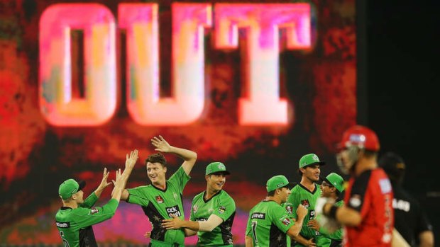 A hit: Ten is not keen to move the Big Bash after a successful first season.
