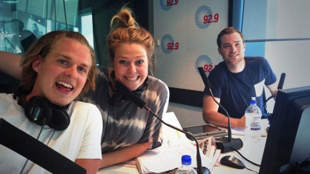 Woody Whitelaw, Heidi Anderson and Will McMahon kicked off their 92.9 breakfast show on November 11.