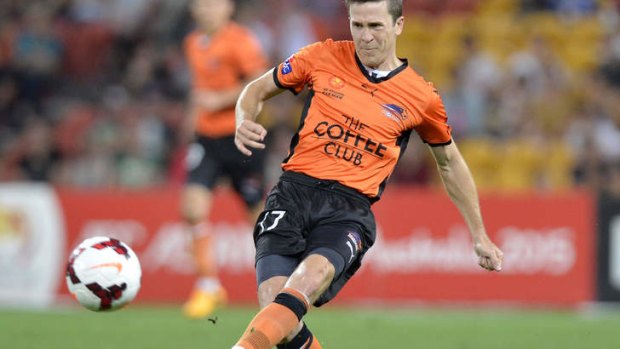Matt McKay of the Roar was in imperious form against Sydney FC in round two.