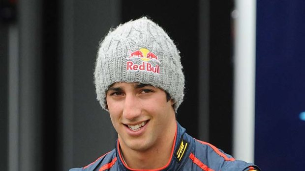 Formula one prodigy, Daniel Ricciardo.