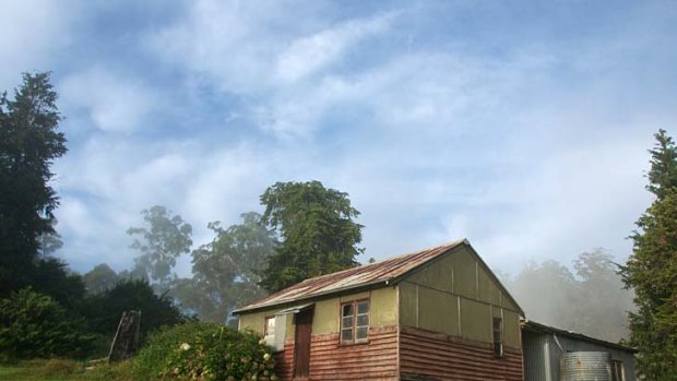 Remote reaches ... Youdale's Hut, one of the old stockmen's huts on the route.