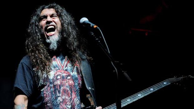 The monsters of rock prepare to make some noise: Slayer are on the Soundwave tour.