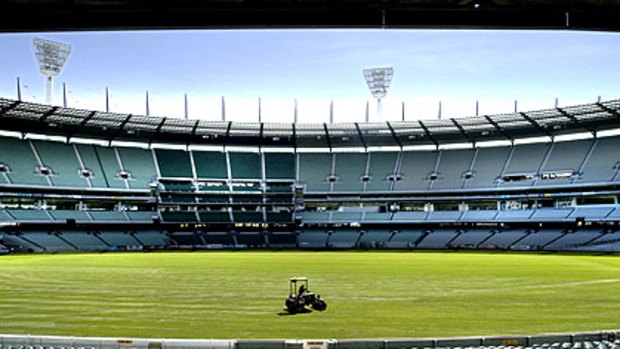 The MCG ... unavailable for the grand final on October 1 next year?