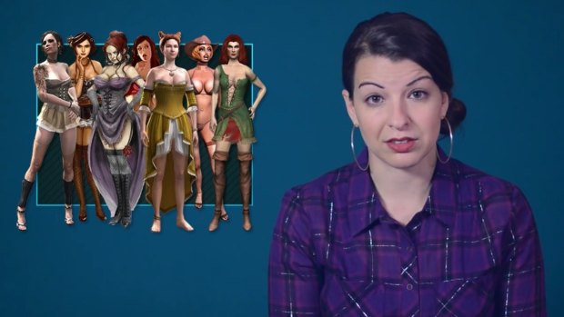 Anita Sarkeesian produces the popular critical video series 'Tropes vs women in games'.