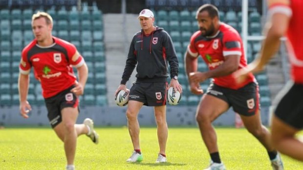 No distractions: Dragons coach Paul McGregor is not allowing the uncertainty over his role to affect his work. 