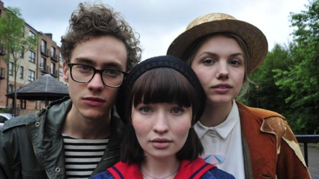 God Help the Girl, the debut feature of Belle & Sebastian frontman Stuart Murdoch, stars Olly Alexander (left), Emily Browning and Hannah Murray.  