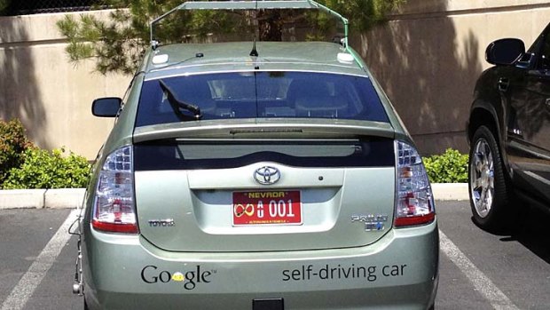 Competition: Google's self-driving car.