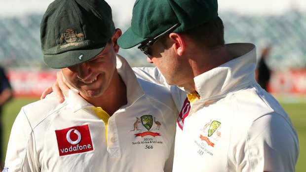 Ricky Ponting on Michael Clarke: "We want to both try and move on from where we're at".