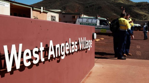The power station at Rio Tinto's West Angelas project in the Pilbara was among Forge's problematic projects.