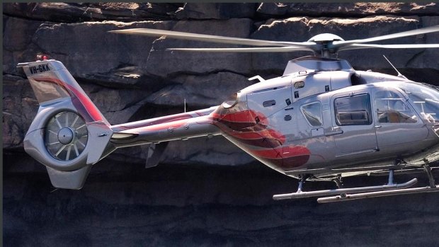 "My pride and joy": the EC135 operated by Richard Green.