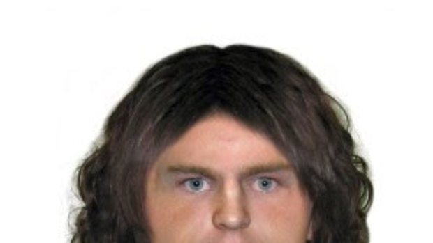 Police want to speak to this man about the sexual assault of an elderly woman in the front yard of a  Mackay home.
