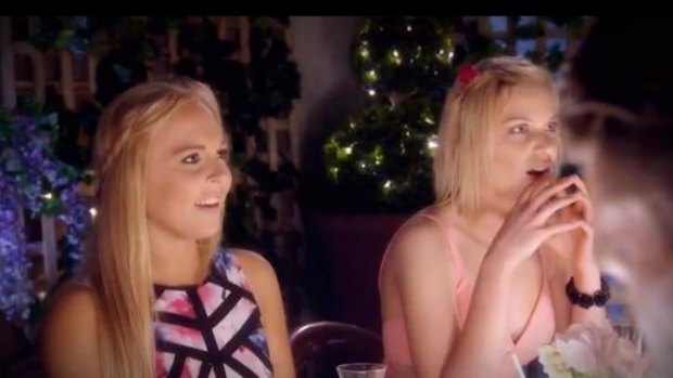 They reckon they're the "prettiest things at the table", but are Katie and Nikki the nastiest?
