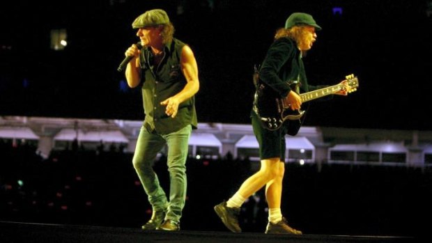 Glowing review ... AC/DC's new single sounds exactly like AC/DC have sounded for the past 34 years.