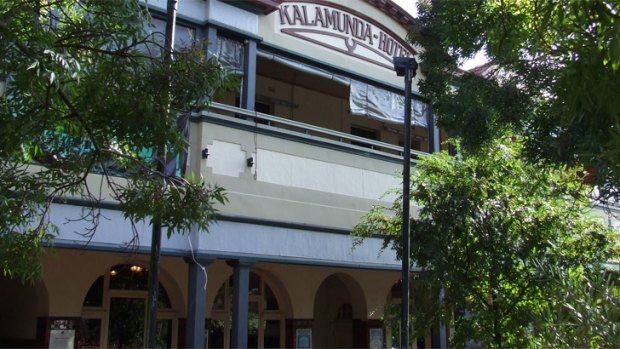 The second floor of the Kalamunda Hotel is a hot spot for hauntings according to ghost hunters.
