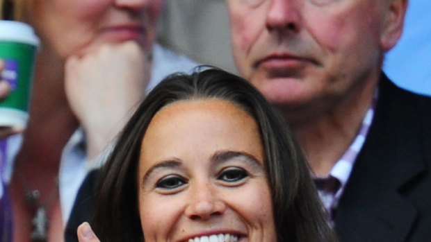 Star spotter ... Simon Cowell offers to mentor Pippa Middleton.