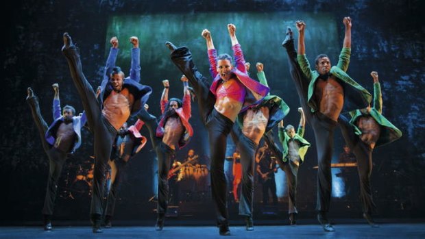 For kicks: The dancers of <i>Ballet Revolucion</i> absorb street and pop culture.