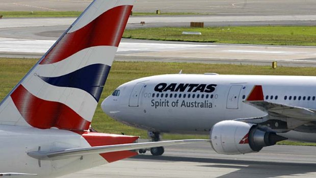 Partners no more ... Qantas's code share with Emirates will end links with British Airways.