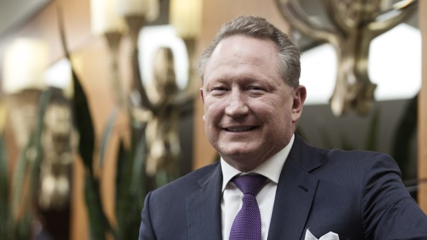 Fortescue chairman Andrew Forrest spent much of 2015 criticising BHP and Rio.
