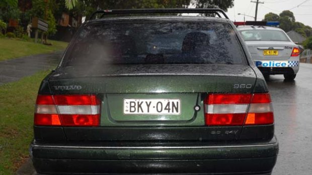 Allan Noor's car was found abandoned in Carlton.