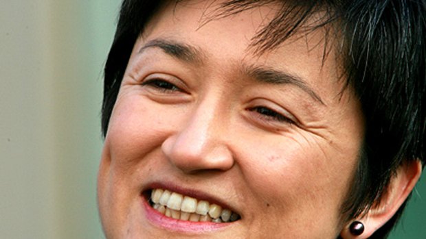 Water Minister Penny Wong has been compared to Saddam Hussein by the Opposition.
