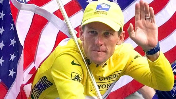 Resigned to his fate? Lance Armstrong has changed his Twitter profile.