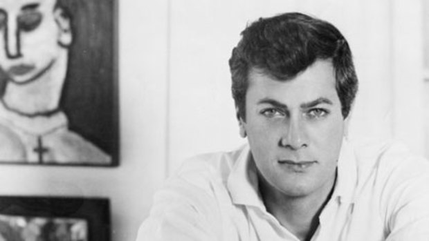 Tony Curtis in his Hollywood heyday.