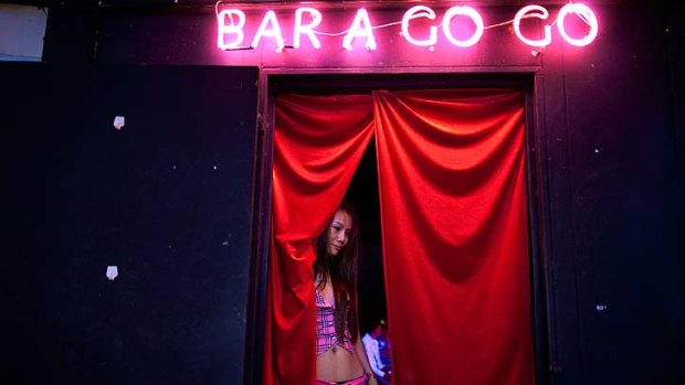 Bangkok's Patpong district is a notorious den of sin.