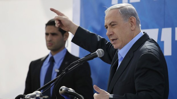 Israeli Prime Minister Benjamin Netanyahu.