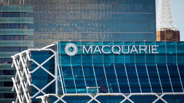 Things are looking up: Macquarie is on track for an annual profit of as much as $1.23 billion, beating last year's figure of $851 million.
