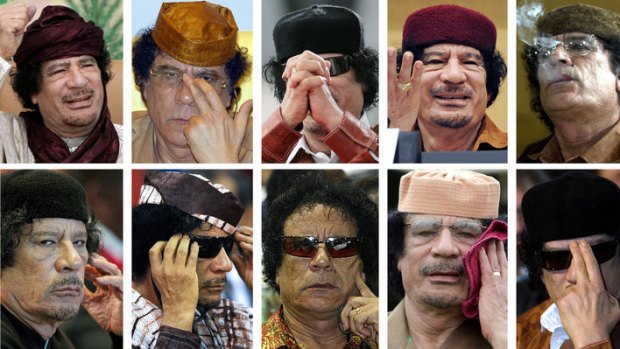 From the ruthless to the ridiculous ... the many faces of Libyan dictator Muammar Gaddafi.