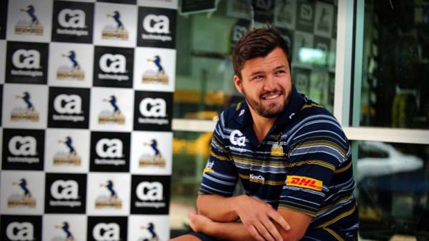 Where to from here? ... Adam Ashley-Cooper yesterday after re-signing with the ARU but refusing to commit to the Brumbies beyond this season.