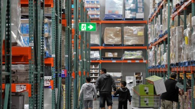 Costco entered Australia in 2009 with this warehouse store at Docklands.