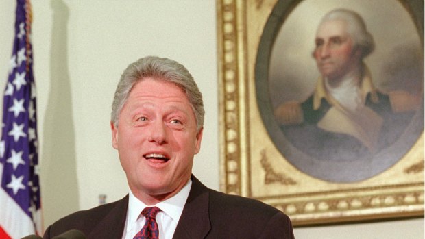 Bill Clinton lost the biscuit and didn't tell anyone for months. 