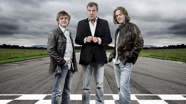 Speed demons: The lads from <i>Top Gear</i> were named in a Dutch prank.