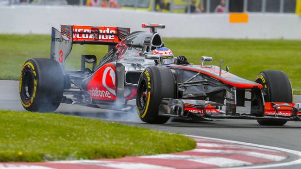 Playing catch-up: McLaren's Jenson Button has to reverse a form slump and start to make up 31 points to match championship leader Fernando Alonso.