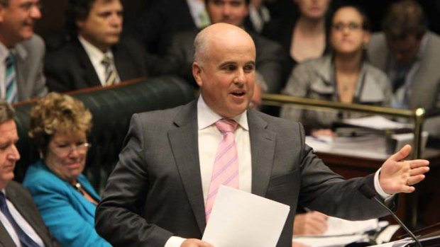 "Chris Eccles is a director general. He doesn't set policy for the government, cabinet does" ... Education Minister Adrian Piccoli.