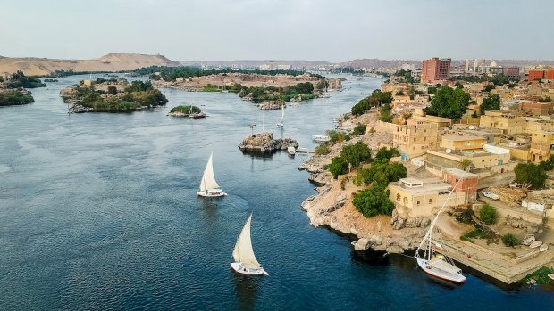 Sanctuary Retreats offers a chance for guests to visit Aswan on the Nile River.