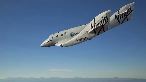 The final frontier: Virgin Galactic is set to send its first commercial passengers into space this year.