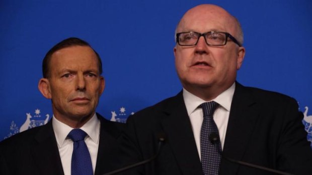 Prime Minister Tony Abbott and Attorney-General Senator George Brandis on section 18 C of the Racial Discrimination Act.