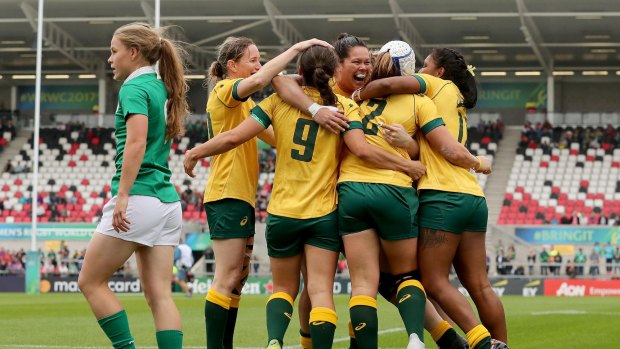 Breaking ground: The Wallaroos will be paid for Tests for the first time.