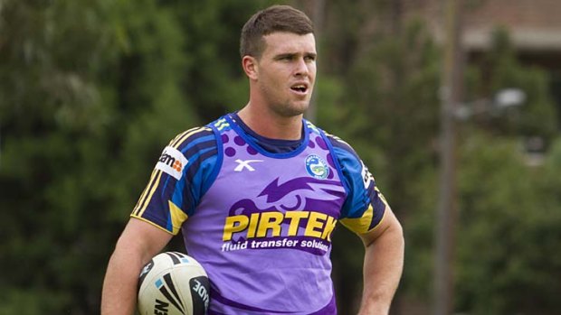 Under the salary cap spotlight: Parramatta's Darcy Lussick.