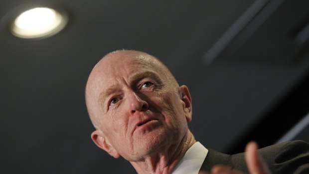 RBA governor Glenn Stevens says in some respects the international environment is improving.