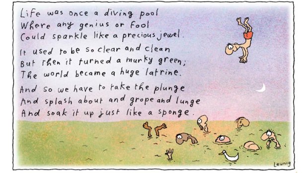 Illustration: Michael Leunig.