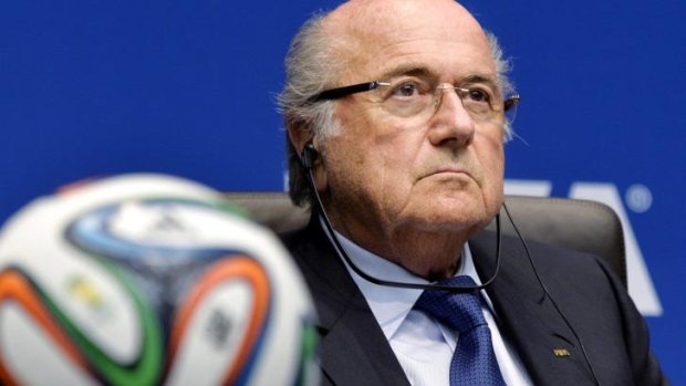 "One comes across a lot of mistakes in life," FIFA President Sepp Blatter.