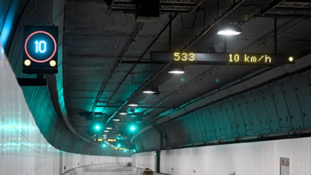 Brisbane's new Clem7 tunnel.