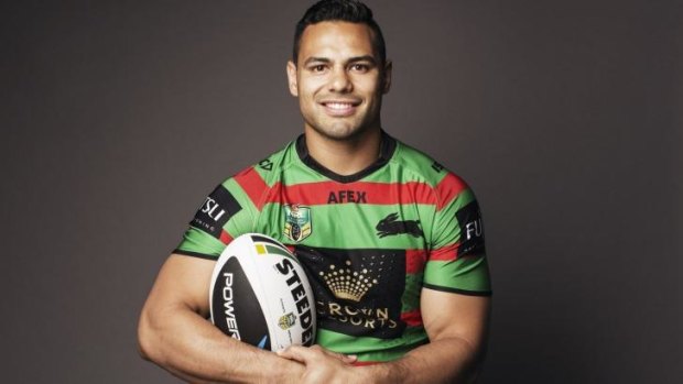 Raging Rabbitoh: Ben Te'o will be playing his final match on Sunday.