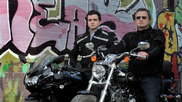 Luke Perry and his father, Matt, are looking forward to next May, when Luke can legally ride a non-learner bike and they head out on a father-son road trip.