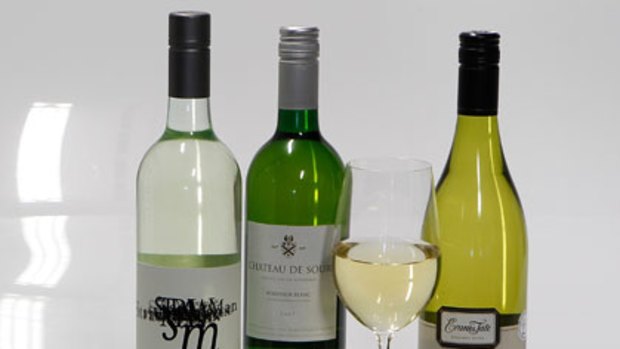Best wines for summer ... The semillon sauvignon blancs.