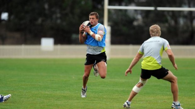 Boom Raiders rookie Jack Wighton is in line to make his NRL debut against the Titans this weekend if Reece Robinson fails to overcome injury.