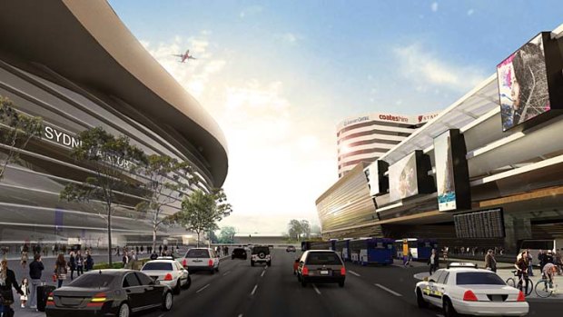 A fresh look: an artist's impression of the new Sydney Airport.
